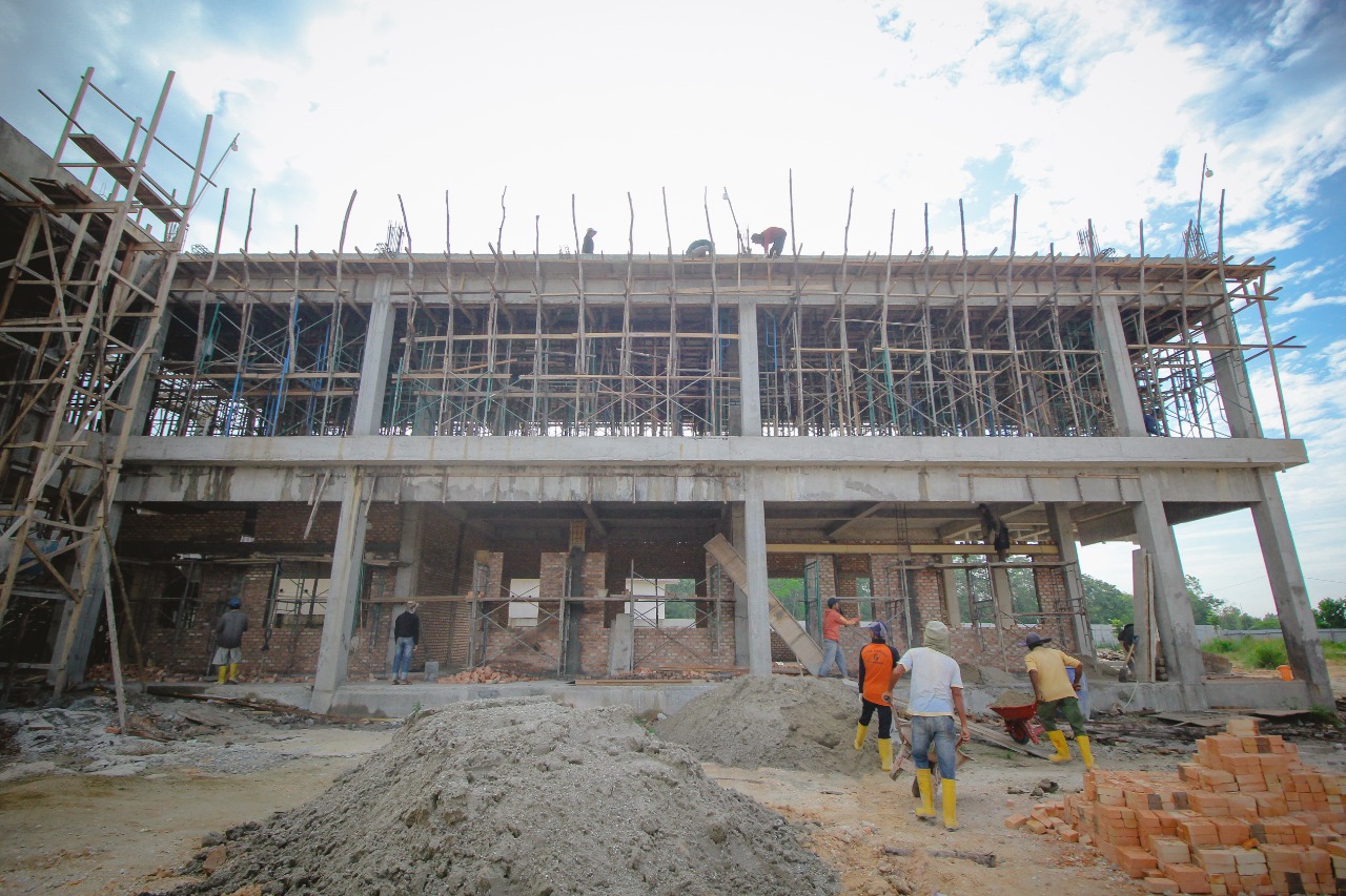 Progres Blok A (Asrama)